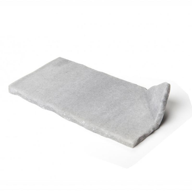 100% Chef Double Corner Plate Mermer Sunum Tabağı, 8x16 cm, 2 Adet — 100% Chef