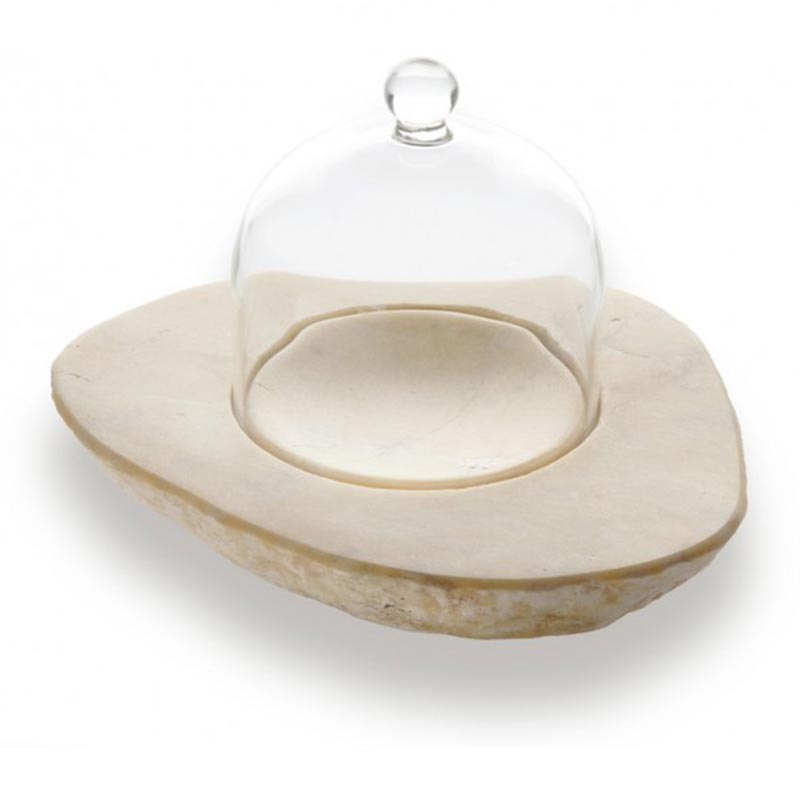 100 Chef Faraon Mermer Sunum Tabagi 15x17 Kapakli Cm Sari