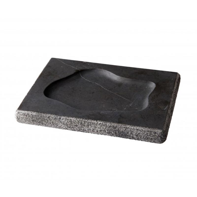 100 Chef Lagoon Siyah Mermer 18x14 Sunum Tabagi Cm