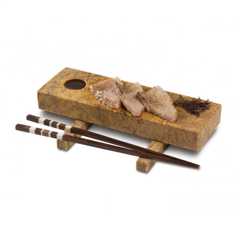 100 Chef Marble Sushi 28x4 Sunum Tabagi Cm