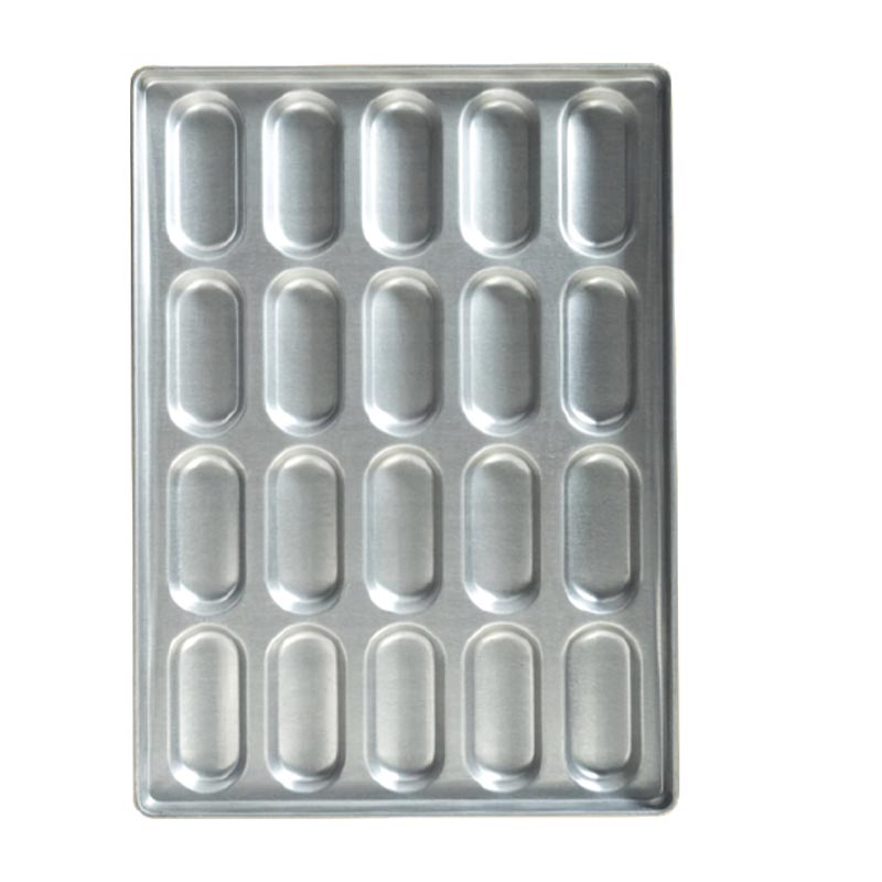 Almetal Alüminize Sandviç Ekmeği Tavası, 18 Gözlü, 0, 8 mm, 50x74 cm — Almetal