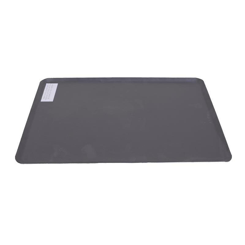 Almetal Alüminyum İtalyan Açılı Kaplamalı Tava, 2 mm, 40x60 cm, Siyah — Almetal — Görsel 1