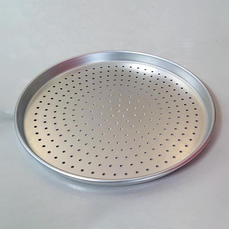 Almetal Standart Model Delikli Pizza Tavası, 22 cm — Almetal — Görsel 2
