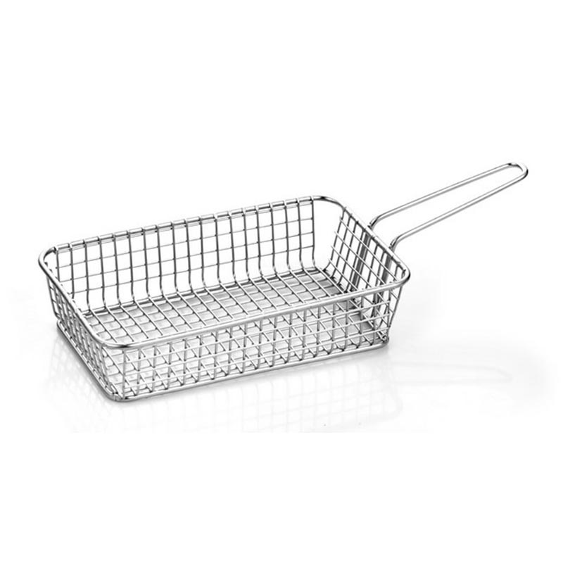 Altınbaşak Örgü Paslanmaz Fritöz Sepeti, 20x12x5 cm — Altınbaşak