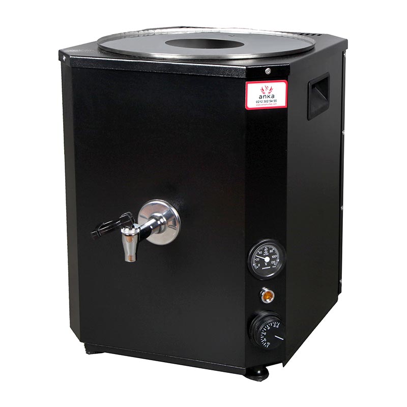 Anka Samandirali Cay Siyah Makinesi 1 Demlikli 10 YNC-1 L Yeni Nesil