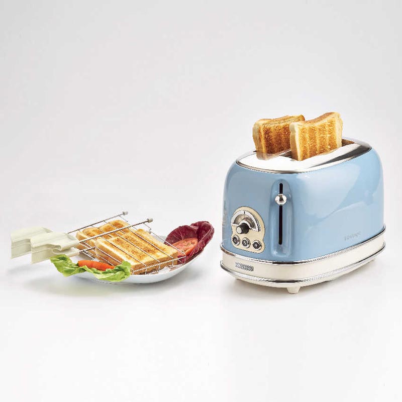 Ariete 0155/15 Vintage Ekmek Kızartma Makinesi, Mavi — Ariete — Görsel 2