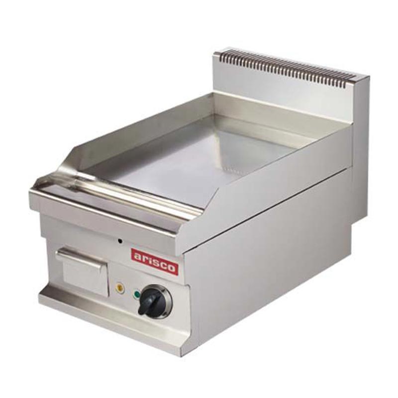 Arisco Hotmax 700 Düz Pleyt Izgara, Krom Kaplama, 40x70x29 cm, Elektrikli — Arisco