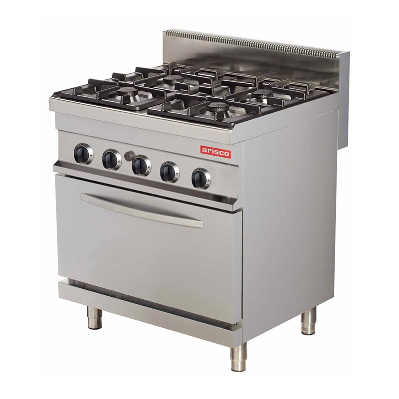 Arisco Hotmax 700 Kuzine, 4 Gözlü, 80x70x90 cm, Gazlı — Arisco