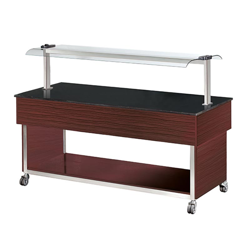 Arisco Nötr Saladbar, 125x80x135 cm, Elektrikli, Kahverengi — Arisco — Görsel 1