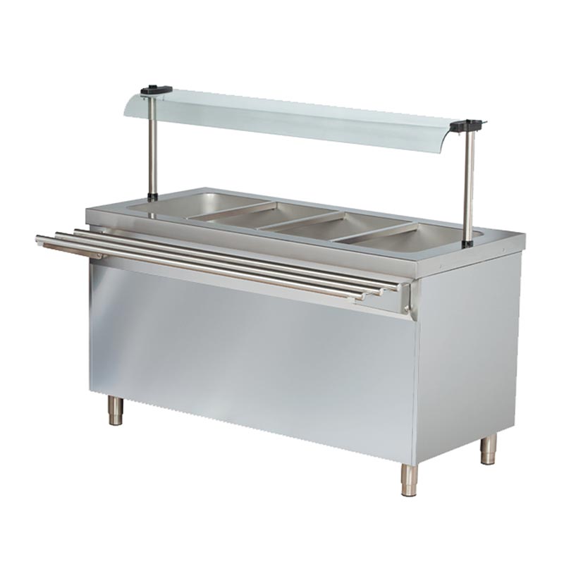 Arisco Sıcak Dolaplı Bain Marie, 4/1 GN Kapasiteli — Arisco