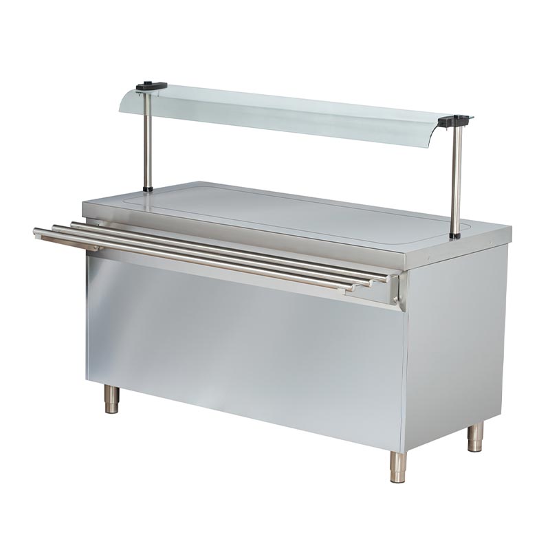 Arisco Sicak Servis Unitesi Duz Pleyt 147x70x85 Cm Acik Dolapli