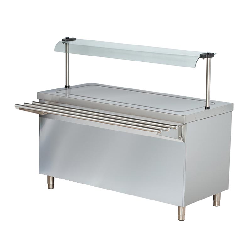 Arisco Servis Unitesi Duz Pleyt Cm 147x70x85 Sicak Dolapli Sicak