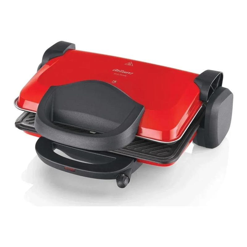 Arzum Sultane ızgara Ve AR-2007 Tost Makinesi Kirmizi