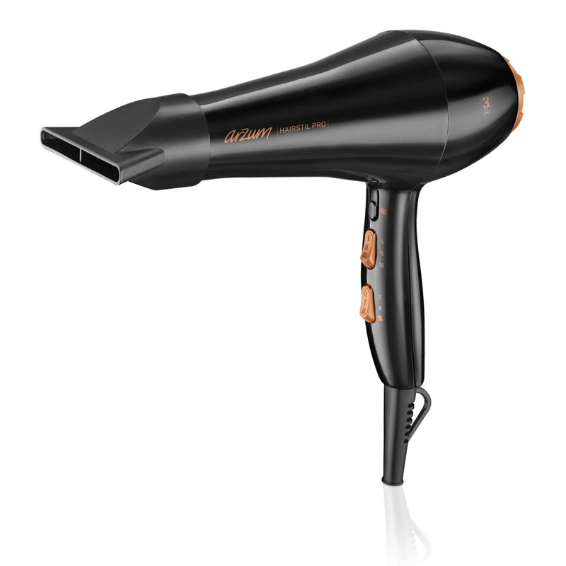 Arzum AR5009 Hairstil Pro Profesyonel Saç Kurutma Makinesi, Siyah — Arzum