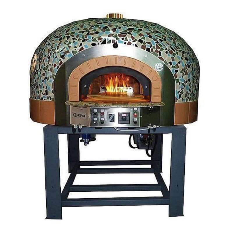 Asterm Tabanli Pizza Fırıni 30 CM-8 Pizza Kapasiteli K Gazli Design Doner