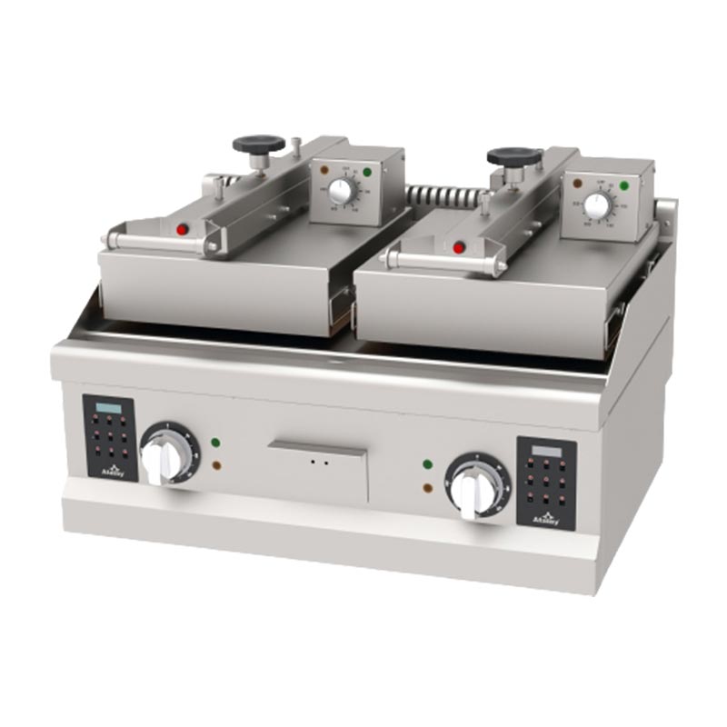 Atalay ACIE-02 S Çiftli Clam Grill Izgara, Elektrikli — Atalay