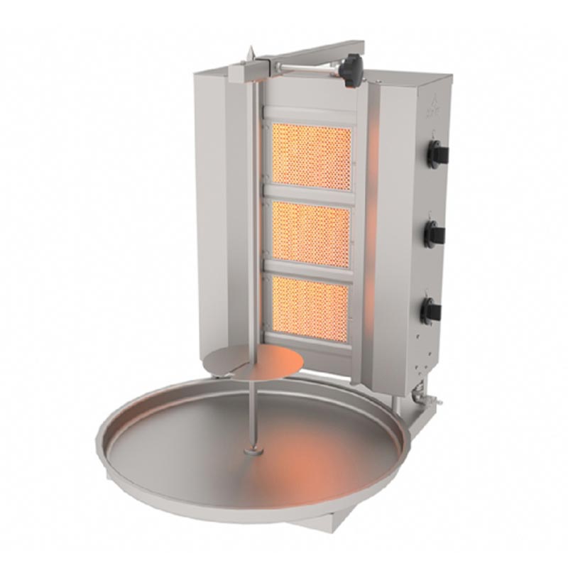 Atalay Adg Sabit Doner Makinesi 3s 3 Radyanli Dogalgazli