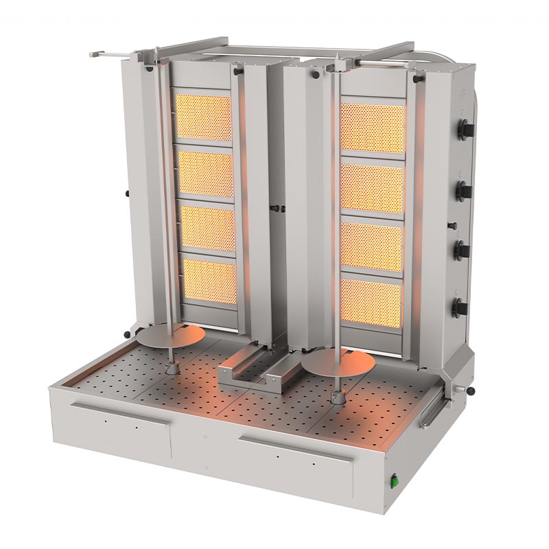 Atalay 4a Alttan Motorlu Hareketli Doner Makinesi 4 4 ADG-4 Radyanli Lpg Li