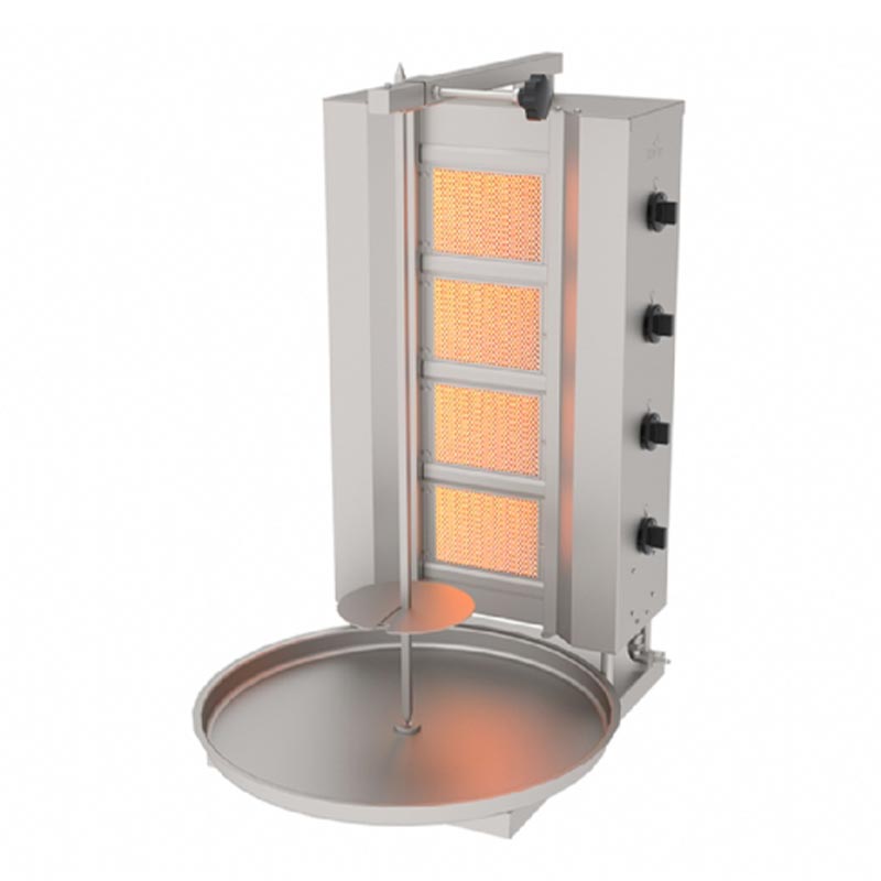 Atalay Adg Sabit Doner Makinesi 4s 4 Radyanli Dogalgazli