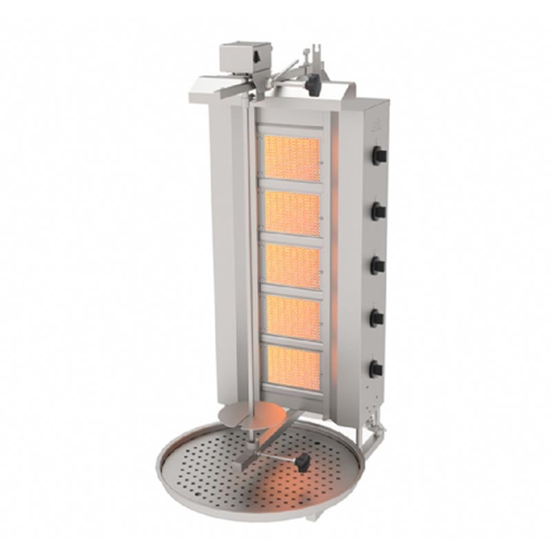 Atalay Motorlu 5 Radyanli Doner Makinesi Lpg 5u Li Adg Ustten