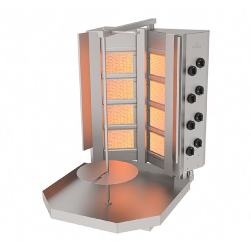 Atalay Adg Sabit V Tip Doner Makinesi 4 4 8s Radyanli Lpg Li