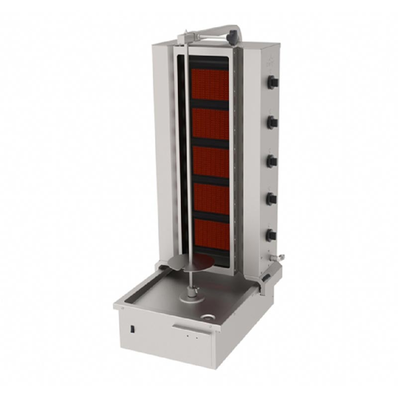 Atalay Motorlu Camli Hareketli Doner Makinesi 5 Radyanli Lpg 5a Li Adgc Alttan