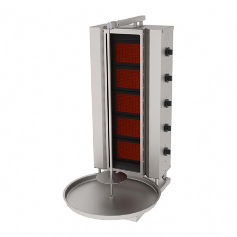 Atalay Sabit Doner Makinesi 5 Radyanli 5a Dogalgazli Adgc Camli