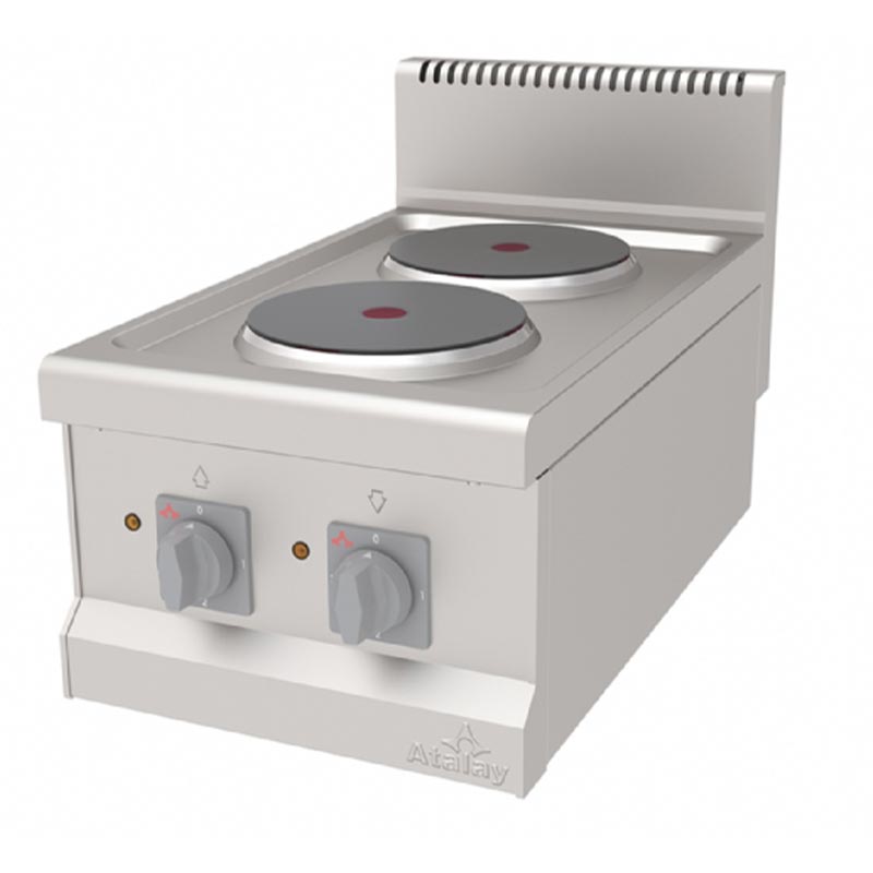 Atalay AEO-470 700 Seri Set Üstü 2 Gözlü Ocak, Elektrikli — Atalay