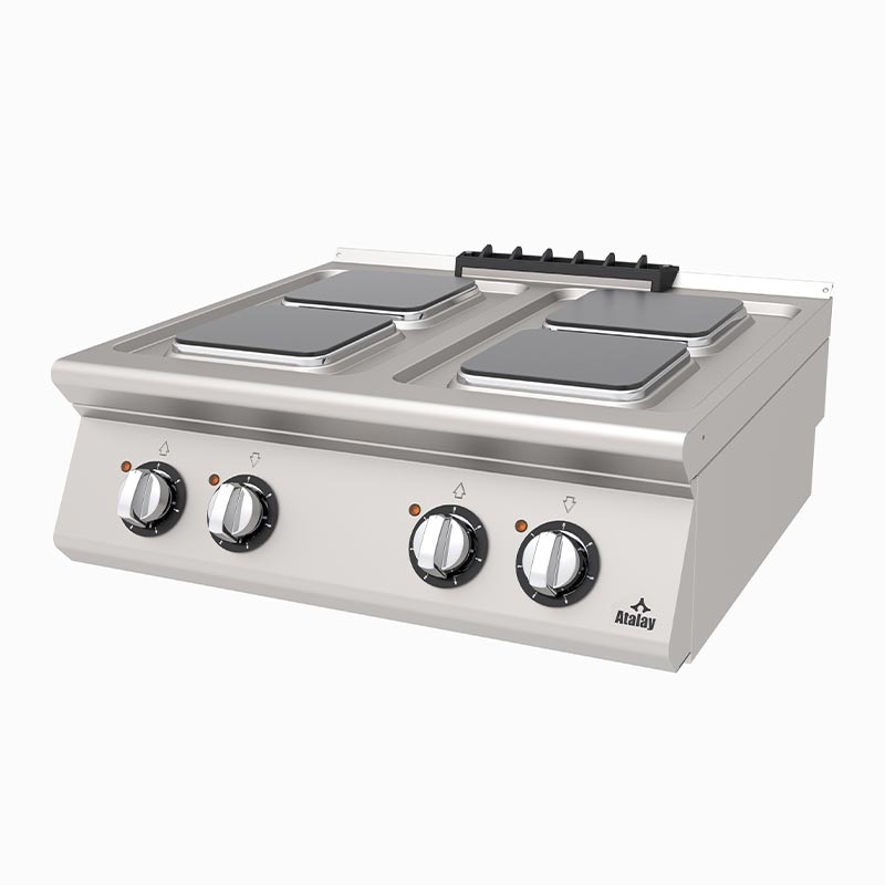 Atalay AEO-873-2K-HOTSTAR 730 Seri Hot Star 4 Gözlü Kare Ocak, Elektrikli — Atalay