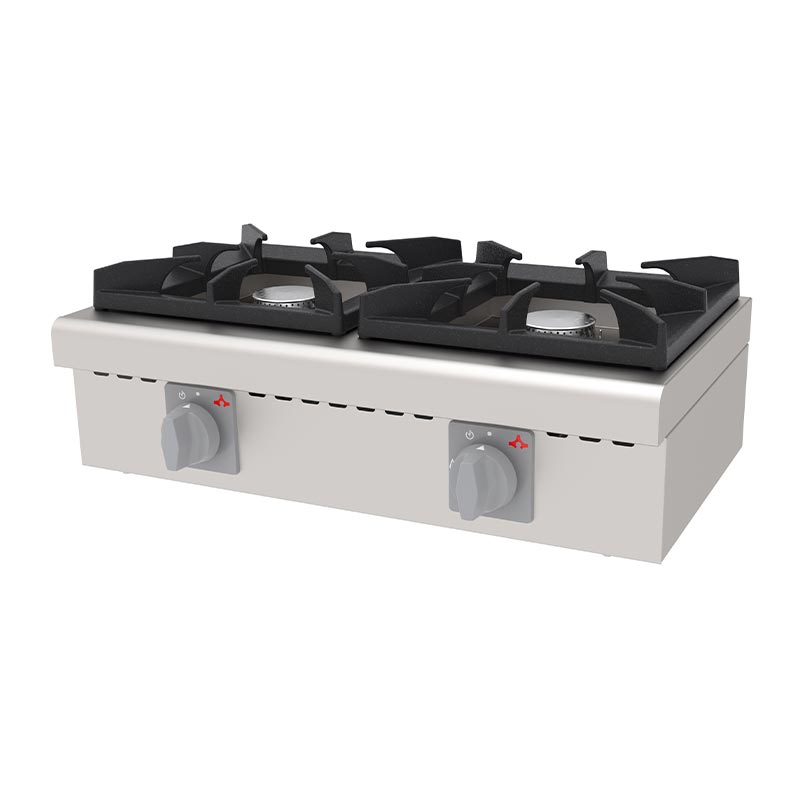 Atalay AGO-02 Set Üstü 2 Pleytli Mini Ocak, 63x36x17 cm, Doğalgazlı — Atalay