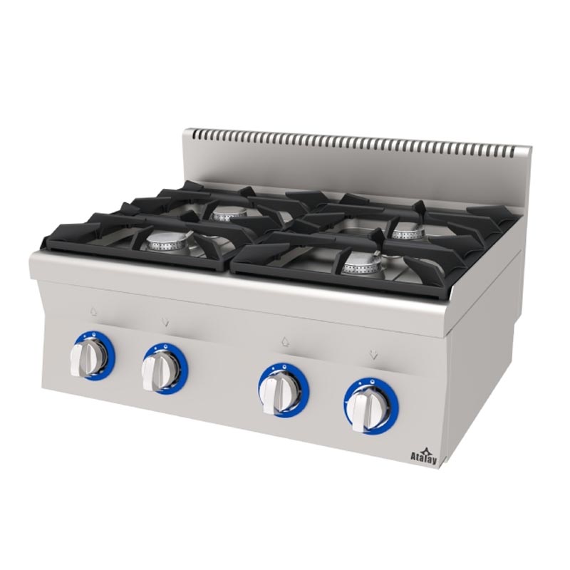 Atalay E-AGO-860 600 Seri Set Üstü 4 Gözlü Ocak, Gazlı — Atalay