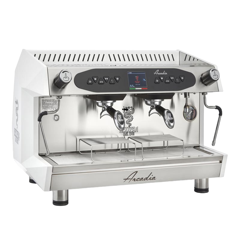 Bezzera Arcadia De Pid Tall Cup Tam Espresso Kahve Makinesi Gruplu 2 Mat Otomatik Beyaz