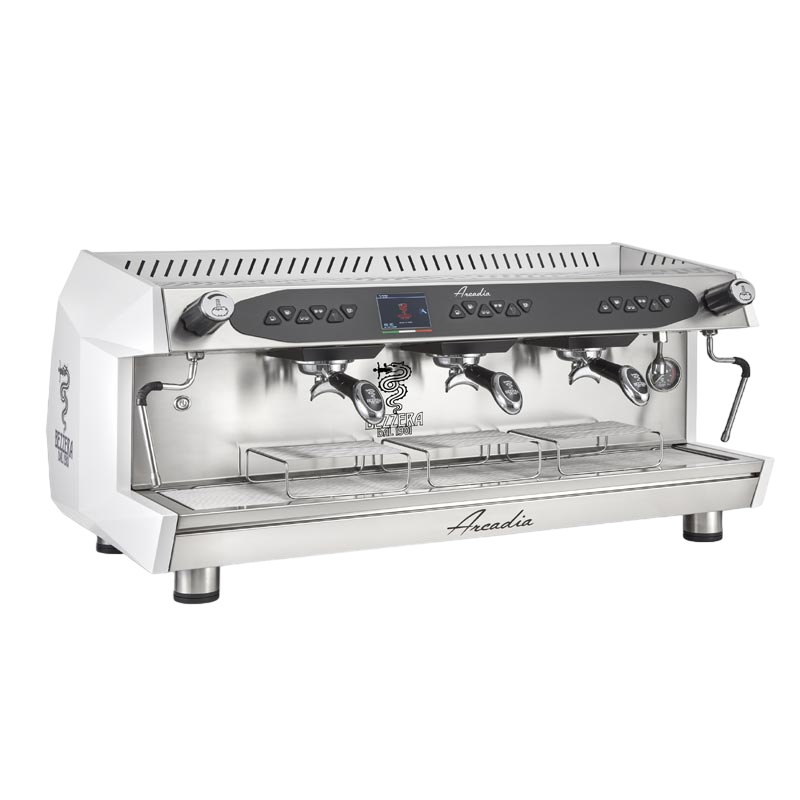 Bezzera Arcadia De Pid Tall Cup Tam Espresso Kahve Makinesi Gruplu 3 Mat Otomatik Beyaz
