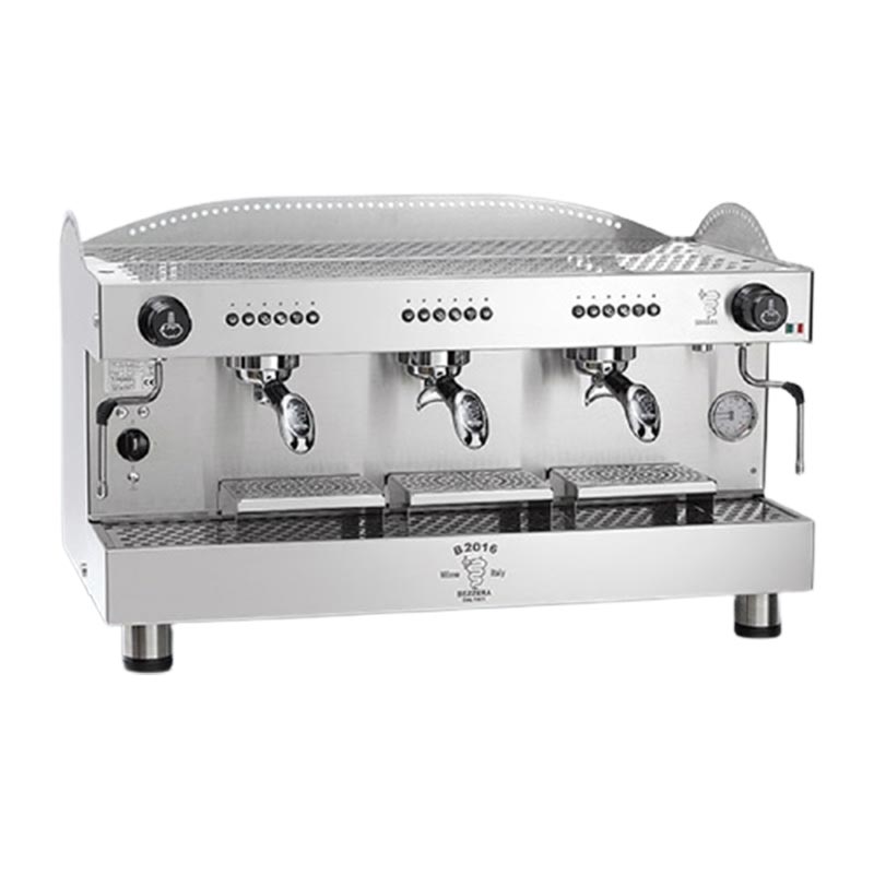 Bezzera Cup Yari Espresso Kahve Makinesi 3 Gruplu B2016 Pm Tall Otomatik