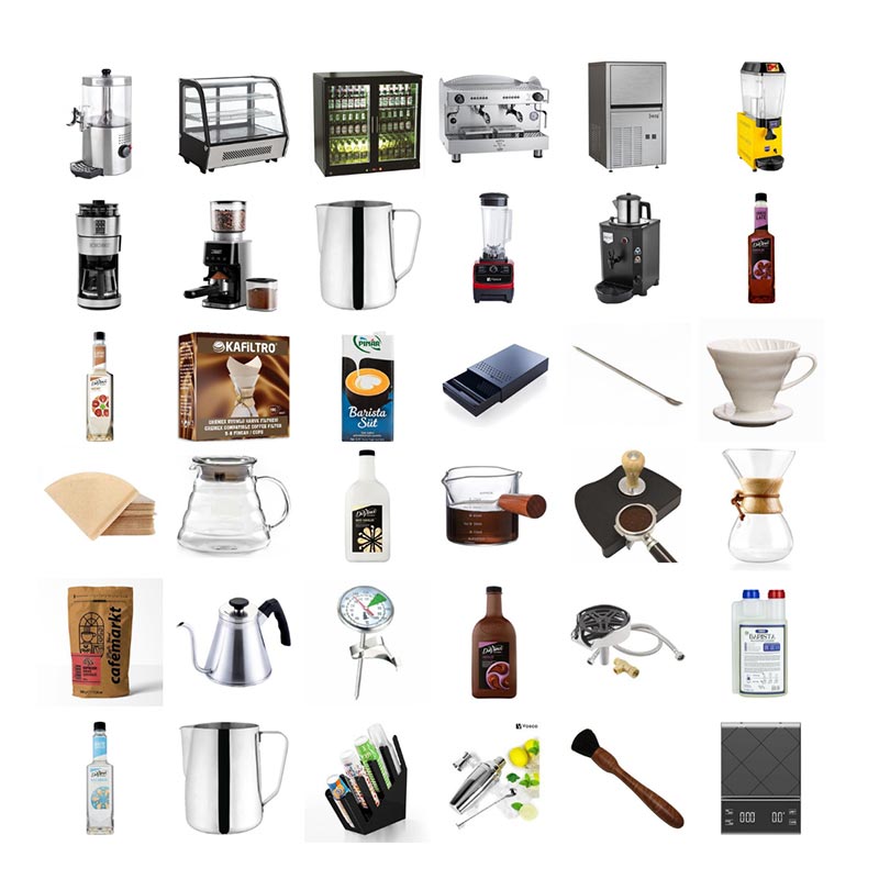 Bezzera Kahve Makinesi 100 M2 Kafe ıCıN-40 Parca Set Barista B2016de Sut Hediyeli Espresso