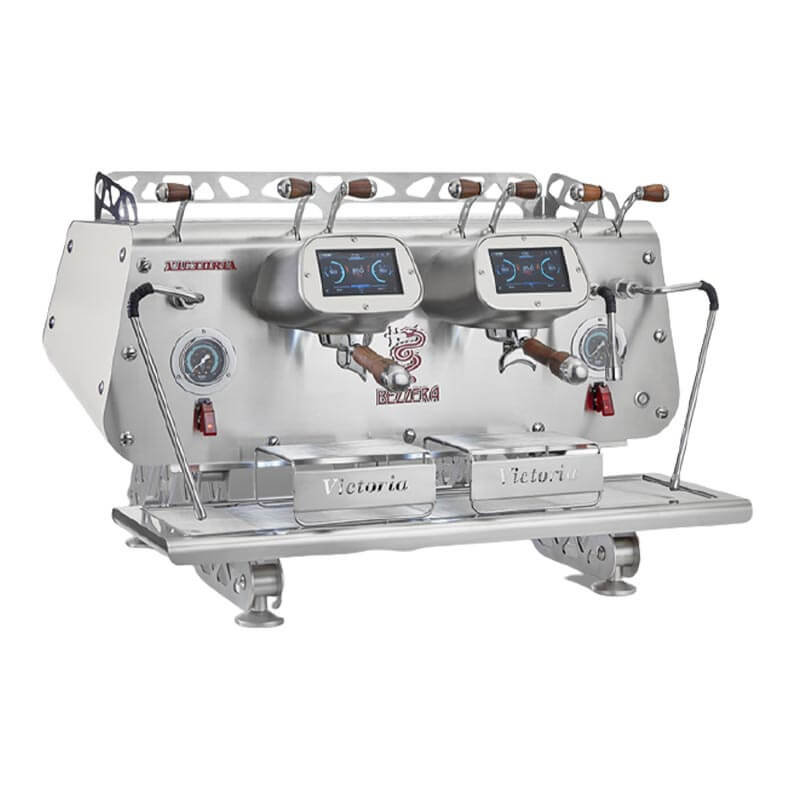 Bezzera Tall Cup Tam Espresso Kahve Makinesi Gruplu 3 Victoria Otomatik Beyaz