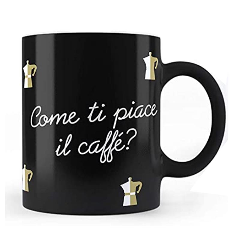 Bialetti Christmas Porselen Mug Siyah