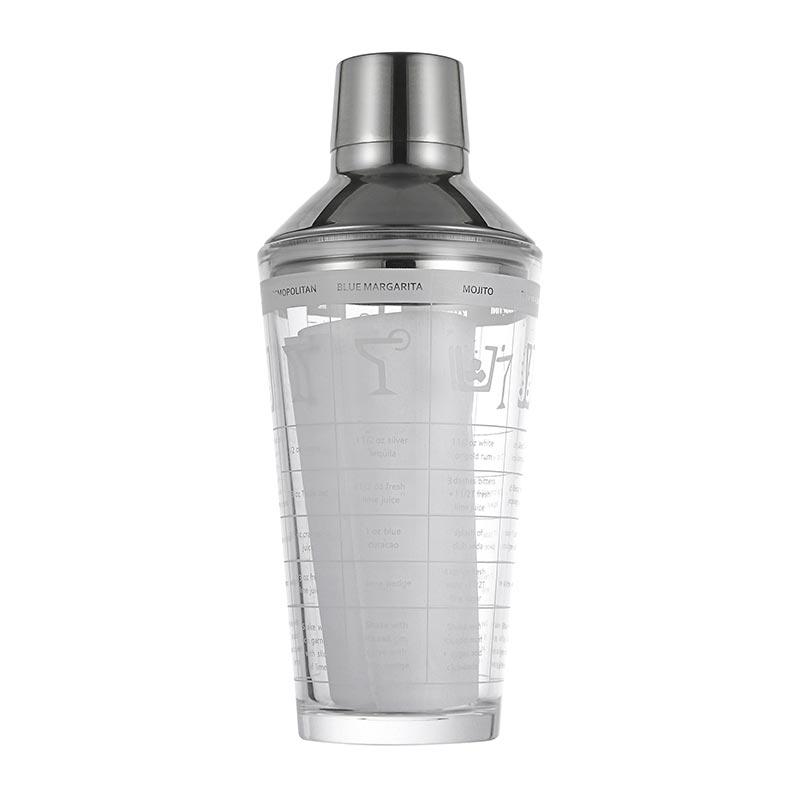 Biradlı BRD-450 Cam Kokteyl Shaker, 450 cl — Biradlı