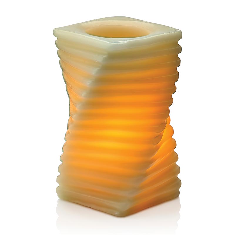 Biradli Mum Samdanlik 15 FX-1115 Cm Burgulu Ledli