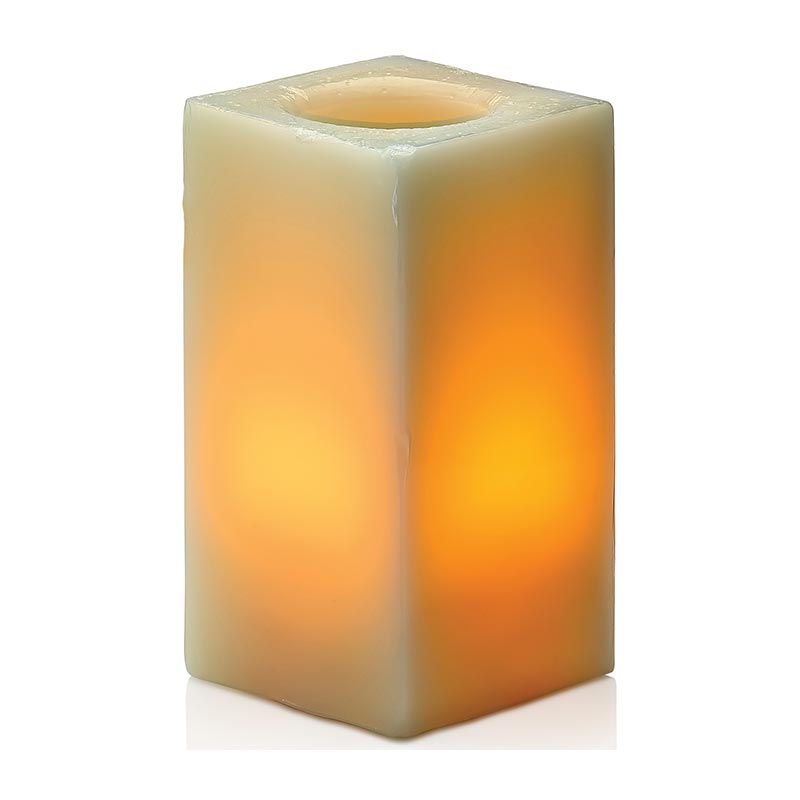 Biradli Ledli Mum Samdanlik FX-3060 15 Cm Dikdortgen