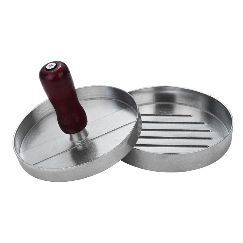 Biradlı Groovy GRV-BP Alüminyum Hamburger Presi, 11.7x11.7x7.9 cm — Biradlı