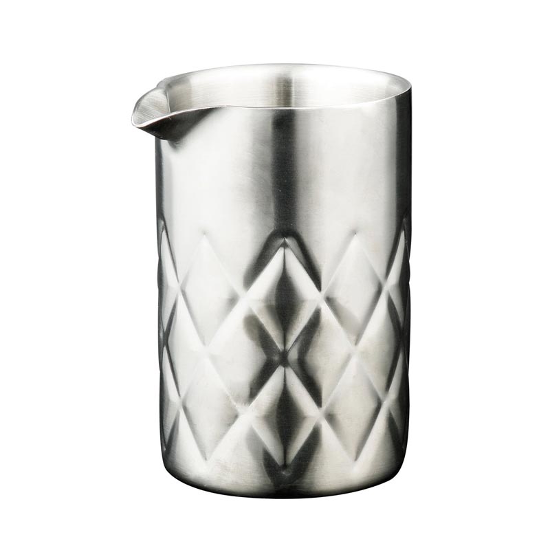 Biradli Mixing Glass 540 GRV-239 Cc Grovy Celik