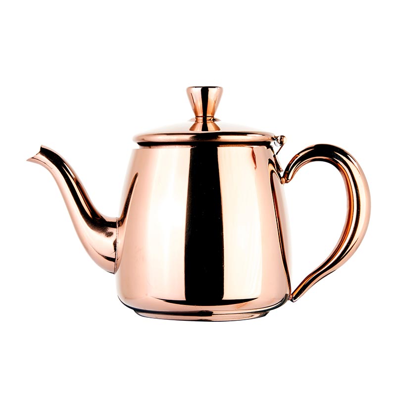Biradlı GRV-254 Çay ve Kahve Potu, 550 ml, Bakır — Biradlı