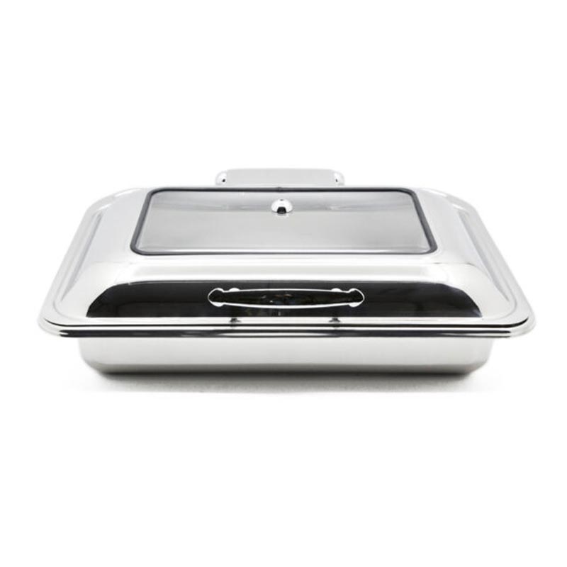 Biradli Chafing Dish GN-1 GRV-4011 1 Ekonomik Dikdortgen