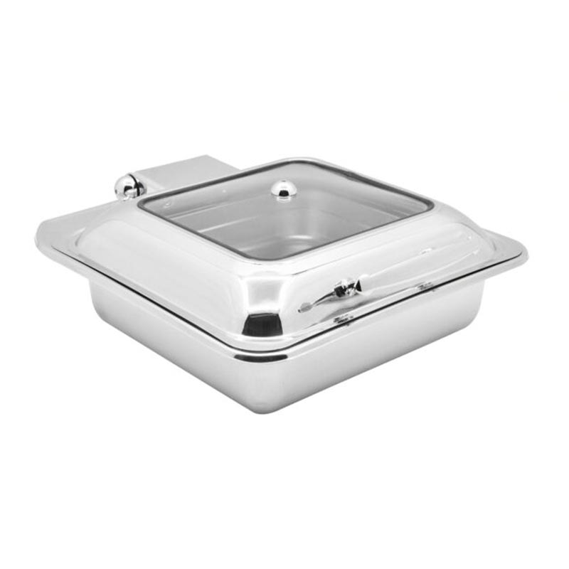 Biradli Chafing Dish GN-2 GRV-4023 3 Ekonomik Kare