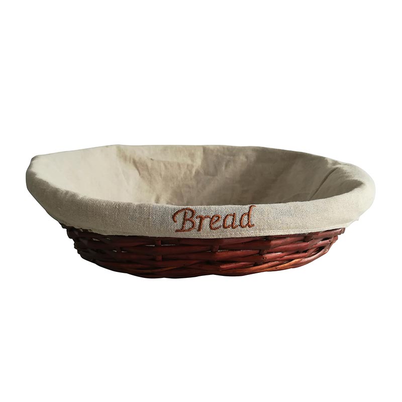 Biradlı GRV-903L Yuvarlak Konik Ekmek Sepeti, 45x7/17 cm — Biradlı
