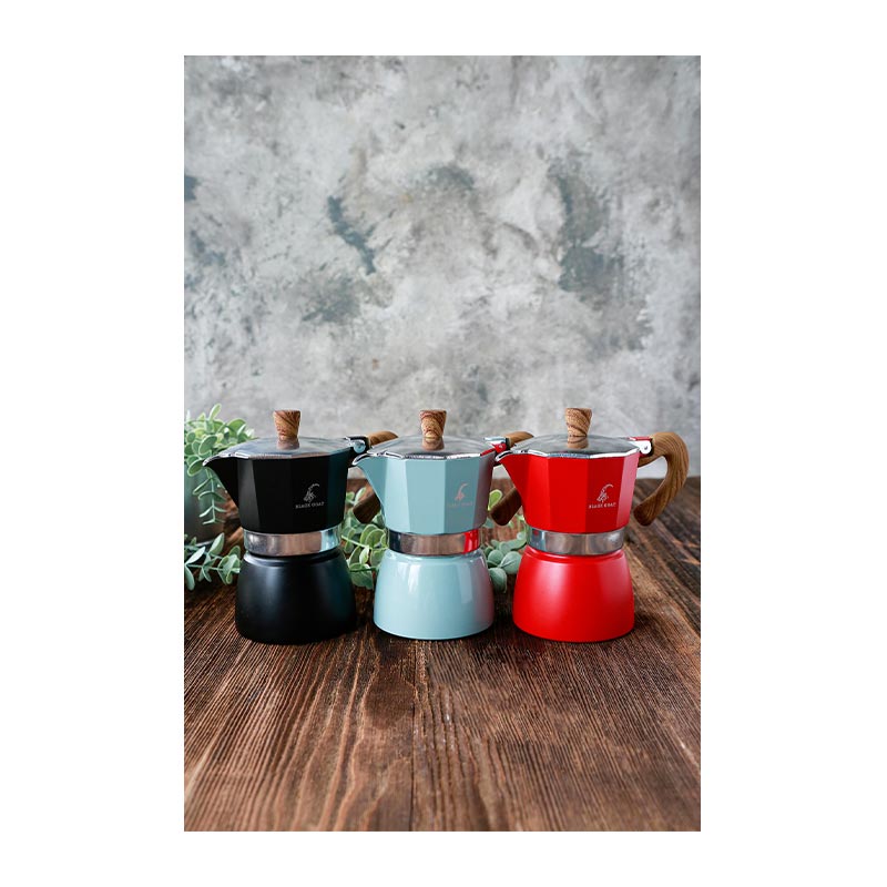 Black Goat Moka Pot, 3 Cup, Siyah — Black Goat — Görsel 3