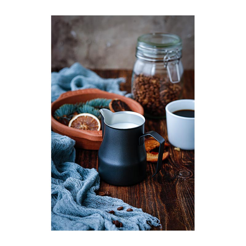 Black Goat Paslanmaz Pitcher Süt Potu, 500 ml, Siyah — Black Goat — Görsel 2