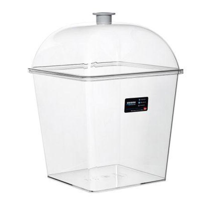 Bora Derin Pasta Kek Kabi Takimi Polikarbonat 26x26x34 5 Cm Plastik