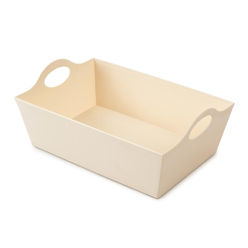 Bora Plastik Hobby Çok Amaçlı Sepet, 14x22 cm, Bej — Bora Plastik